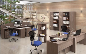 Комплект офисной мебели IMAGO - рабочее место, шкафы для документов в Элисте - предосмотр 6